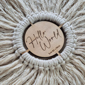 Macrame Hello World