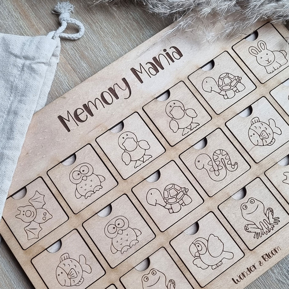 Memory Bloom Memory Mania - A Memory Matching Challenge | Wonder & Bloom